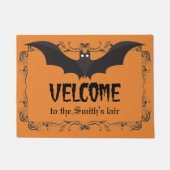 Halloween Vampire Velcome Deurmat (Voorkant)