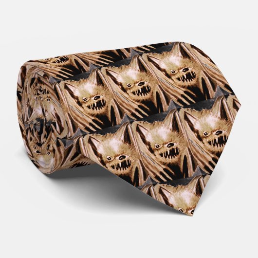 HALLOWEEN VAMPIREBAT stropdas (Opgerold)