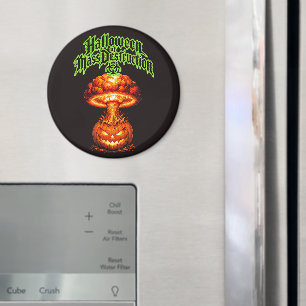 Halloween van massavernietiging Kern Jack-o'-Lant Magneet