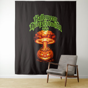 Halloween van Massavernietiging Kern Jack-o'-Lant Wandkleed