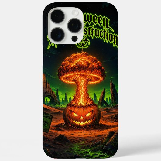 Halloween van massavernietiging Radioactieve Pompo Case-Mate iPhone Case (Achterkant)