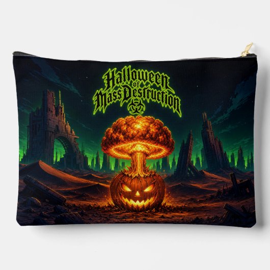 Halloween van massavernietiging Radioactieve Pompo Etui (Achterkant)