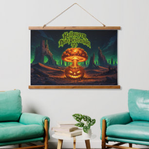 Halloween van massavernietiging Radioactieve Pompo Hangend Wandkleed