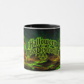 Halloween van massavernietiging Radioactieve Pompo Mok (Midden)