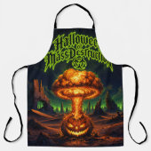 Halloween van massavernietiging Radioactieve Pompo Schort (Voorkant)