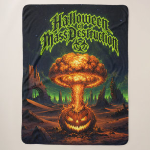 Halloween van Massavernietiging Radioactieve Pompo Sherpa Deken