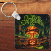 Halloween van massavernietiging Radioactieve Pompo Sleutelhanger (Voorkant)