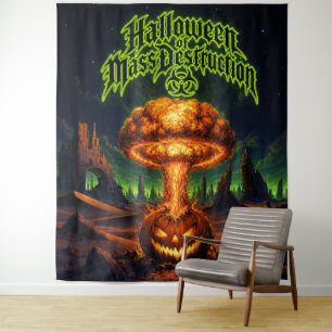 Halloween van massavernietiging Radioactieve Pompo Wandkleed