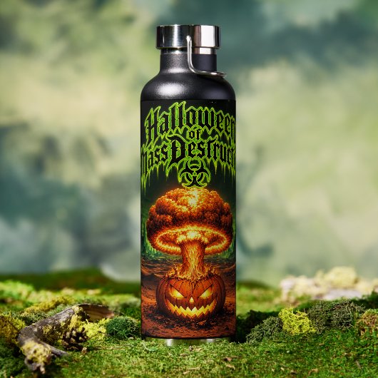Halloween van massavernietiging Radioactieve Pompo Waterfles (Buiten)