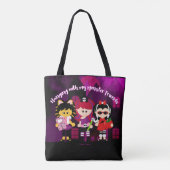 Halloween van mijn Monster-vrienden Tote Bag (Achterkant)