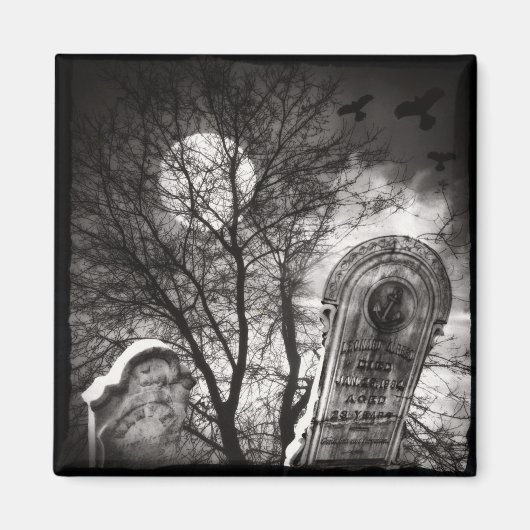 Halloween vanavond magneet (Voorkant)