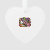 Halloween Varkens Ornament (voorkant)