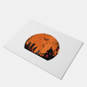 Halloween-vector Deurmat (Schuin)