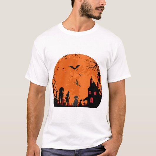 halloween vector t-shirt (Voorkant)