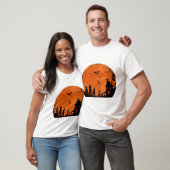 halloween vector t-shirt (Unisex)