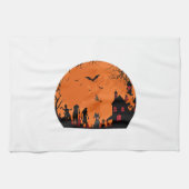 halloween-vector theedoek (Horizontaal)