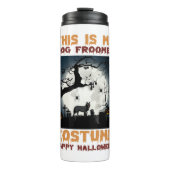 Halloween-vector Thermosbeker (Voorkant)