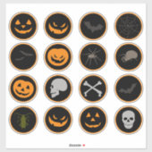 Halloween vel van Spooky Fun Sticker (Vel)