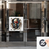 Halloween-vensterfolie Raamsticker (Kantoordeur)