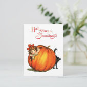 Halloween Verbergen en zoeken Briefkaart (Staand voorkant)