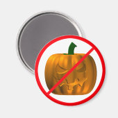 Halloween Verboden. Magneet (Voorkant / Achterkant)
