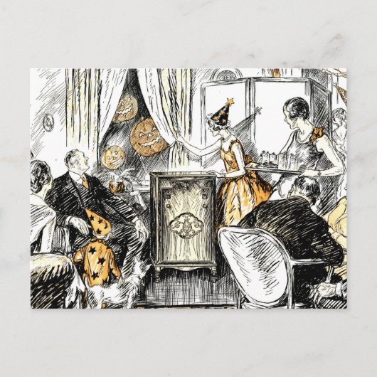 Halloween verdampers briefkaart (Voorkant)