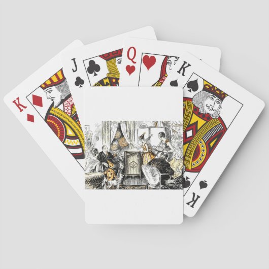 Halloween verdampers speelkaarten (Achterkant)
