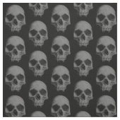 Halloween verdorven schedels stof (Swatch)