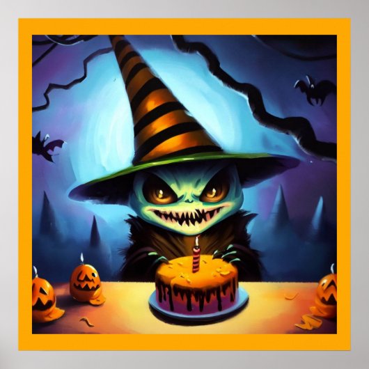 Halloween - Verjaardag 1 Poster (Voorkant)