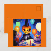 Halloween - Verjaardag 2 Briefkaart (Voorkant / Achterkant)