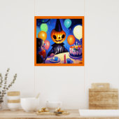 Halloween - Verjaardag 2 Poster (Keuken)