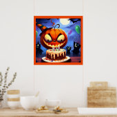 Halloween - Verjaardag 3 Poster (Keuken)