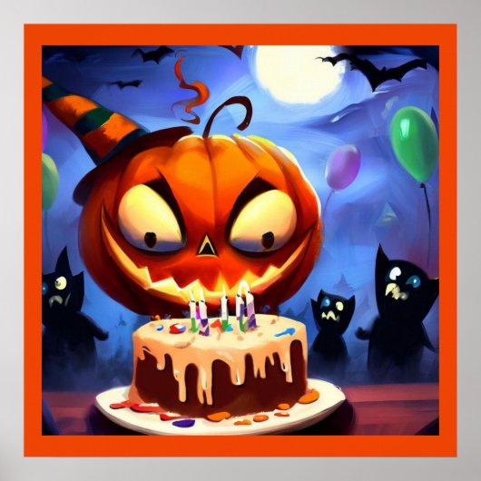 Halloween - Verjaardag 3 Poster (Voorkant)