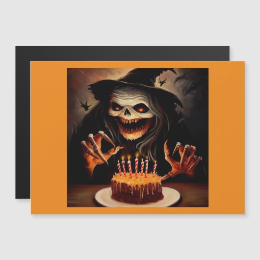 Halloween - Verjaardag 5 (Voorkant / Achterkant)