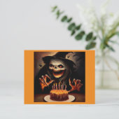 Halloween - Verjaardag 5 Briefkaart (Staand voorkant)