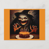 Halloween - Verjaardag 5 Briefkaart (Voorkant)