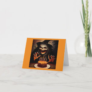 Halloween - Verjaardag 5 Kaart