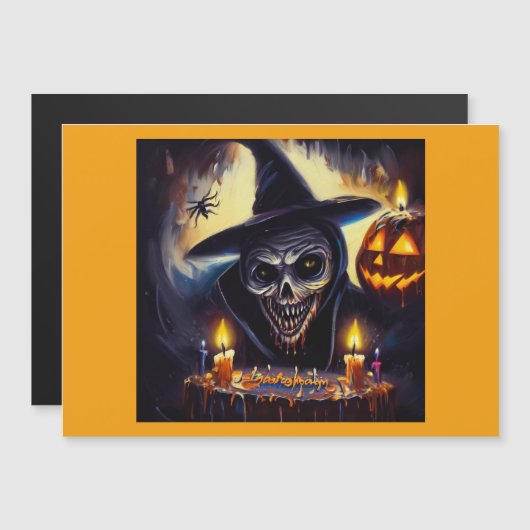 Halloween - Verjaardag 7 (Voorkant / Achterkant)