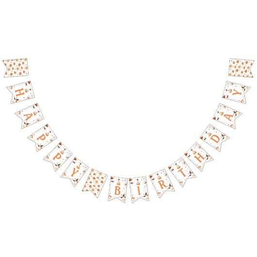 Halloween Verjaardag Garland Banner (Alle)