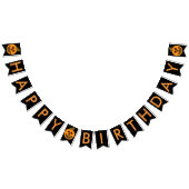 Halloween Verjaardag Pompoen Bunting Banner (Alle)
