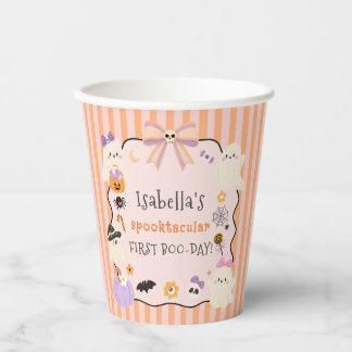 Halloween Verjaardag Spooktacular Papieren Bekers