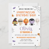 Halloween Verjaardag Spooktacular Party Kaart (Voorkant)