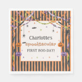 Halloween Verjaardag Spooktacular Servetten  (Voorkant)