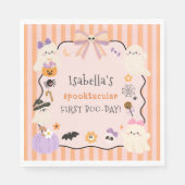 Halloween Verjaardag Spooktacular Servetten (Voorkant)