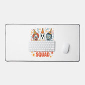 Halloween Verjaardag Squad Creepy Clown Ghost Zomb Bureaumat (Keyboard & Muis)