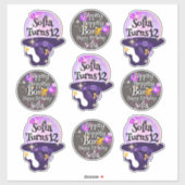 Halloween Verjaardag Sticker Vel  (Vel)