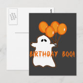 Halloween Verjaardag T-shirts en geschenken Briefkaart (Voorkant / Achterkant)