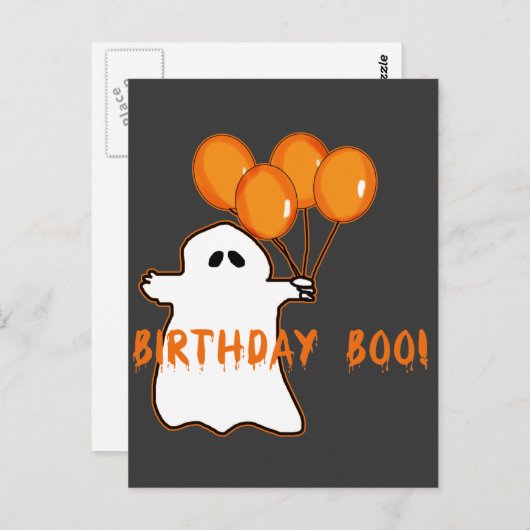 Halloween Verjaardag T-shirts en geschenken Briefkaart (Voorkant / Achterkant)