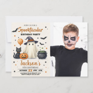 Halloween verjaardag uitnodiging