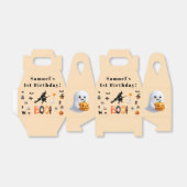 Halloween-verjaardag van kind bedankdoosjes (Uitgevouwen)